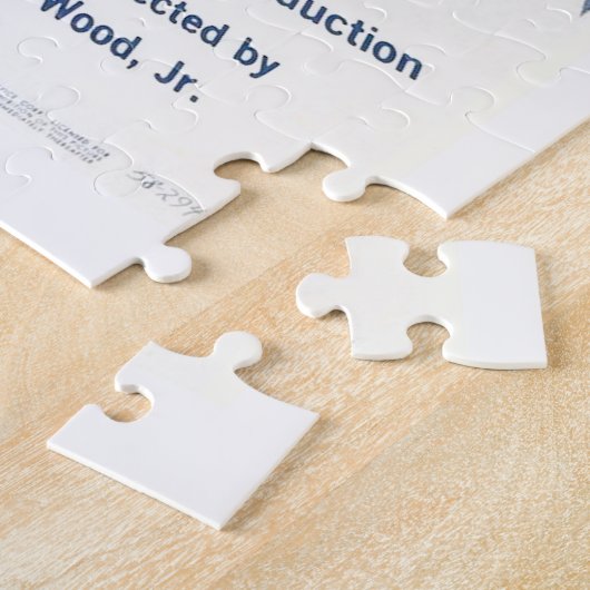 Sci-fi film poster "Plan 9 from Buitenspace", Legpuzzel (Zijkant)