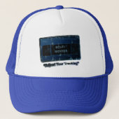 Sci-Fi-films - Pas uw trackingblauw aan Trucker Pet (Voorkant)
