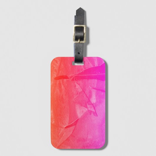 Sci-fi "Fire Birds" buitenaardse levensvormen in d Bagagelabel (Voorkant (verticaal))