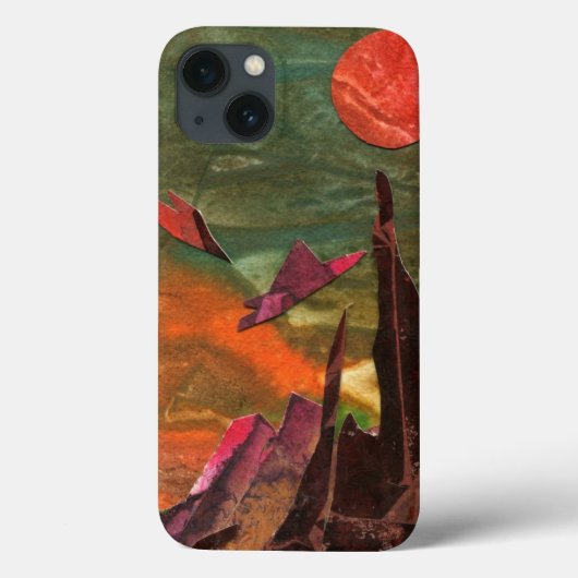 Sci-Fi "Fire Birds"-buitenaardse levensvormen tijd Case-Mate iPhone Case (Achterkant)