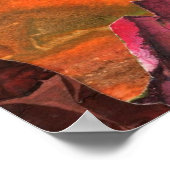 Sci-Fi "Fire Birds"-buitenaardse levensvormen tijd Poster (Hoek)