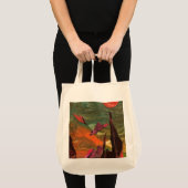 Sci-Fi "Fire Birds"-buitenaardse levensvormen tijd Tote Bag (Voorkant (product))