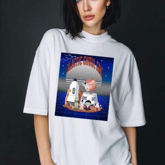 Sci-fi Galactische Ghoul Gang Space Crew T-shirt