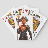 Sci-Fi Gamer Art Deck Pokerkaarten (Achterkant)