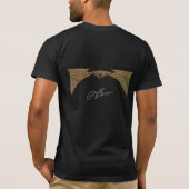 Sci-Fi Hero Film Poster Donker T-shirt (Achterkant)