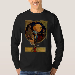 Sci-Fi Hero Film Poster T-shirt