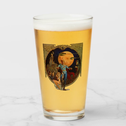 Sci-Fi Hero Glas (Voorkant gevuld)