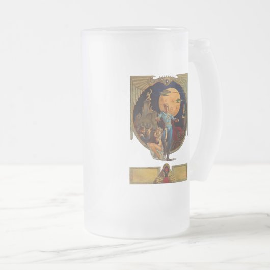 Sci-Fi Hero Movie Poster Mok (Voorkant rechts)