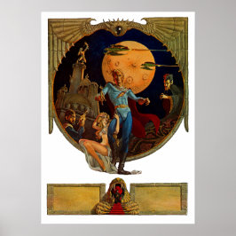 Sci-Fi Hero Movie-Poster Poster