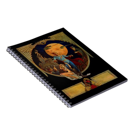 Sci-Fi Hero Notitieboek (Rechterzijde)