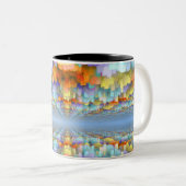 Sci Fi Horizons Tweekleurige Koffiemok (Voorkant rechts)