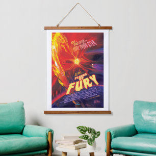 Sci-Fi Horror Film en Flares of Fury Hangend Wandkleed