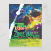 Sci-Fi Horror Film en Zombie Worlds Briefkaart (Voorkant)