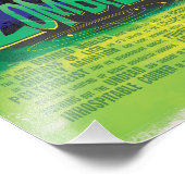 Sci-Fi Horror Film en Zombie Worlds Foto Afdruk (Hoek)