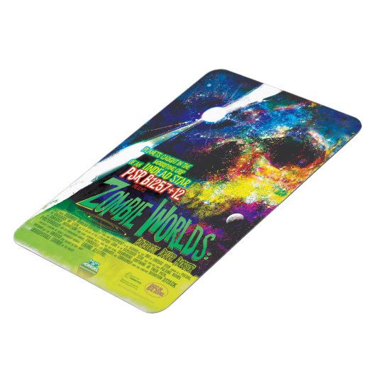 Sci-Fi Horror Film en Zombie Worlds Magneet (Linkerzijde)