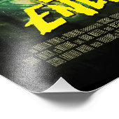 Sci-Fi Horror Filmadvertentie, Donkere energie Foto Afdruk (Hoek)