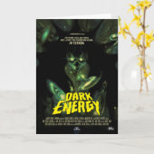 Sci-Fi Horror Filmadvertentie, Donkere energie Kaart (Gele Bloem)