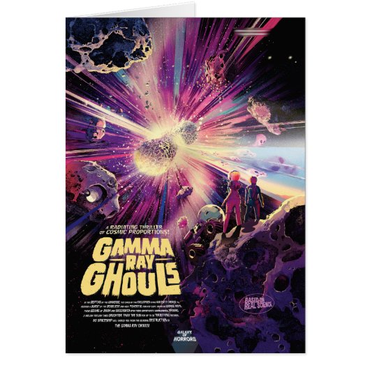 Sci-Fi Horror Filmadvertentie, Gamma Ray Ghouls (Voorkant)