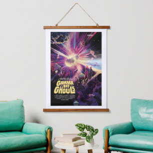 Sci-Fi Horror Filmadvertentie, Gamma Ray Ghouls Hangend Wandkleed