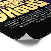 Sci-Fi Horror Filmadvertentie, Gamma Ray Ghouls Poster (Hoek)