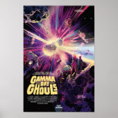 Sci-Fi Horror Filmadvertentie, Gamma Ray Ghouls Poster (Voorkant)
