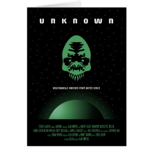 Sci-Fi Horror Filmadvertentie, Onbekend