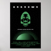 Sci-Fi Horror Filmadvertentie, Onbekend Poster (Voorkant)