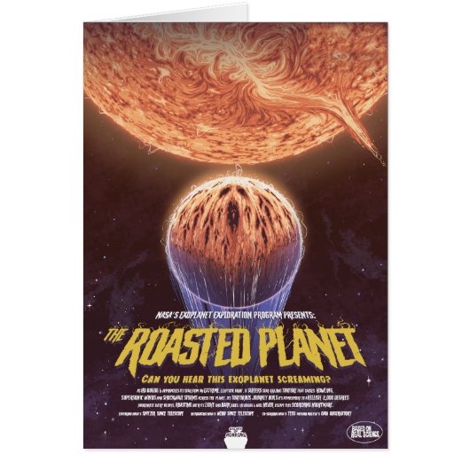 Sci-Fi Horror Filmrecensie, De geroosterde planeet (Voorkant)