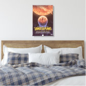 Sci-Fi Horror Filmrecensie, De geroosterde planeet Canvas Afdruk (Insitu (Slaapkamer))