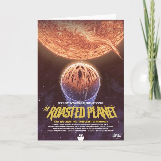 Sci-Fi Horror Filmrecensie, De geroosterde planeet Kaart (Voorkant)