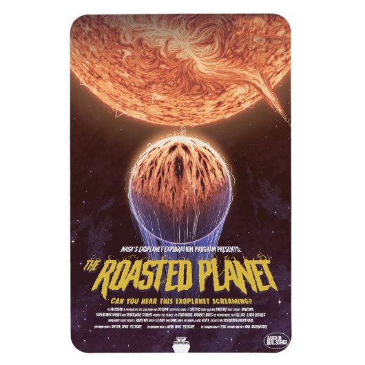 Sci-Fi Horror Filmrecensie, De geroosterde planeet Magneet (Verticaal)