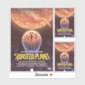 Sci-Fi Horror Filmrecensie, De geroosterde planeet Sticker (Vel)