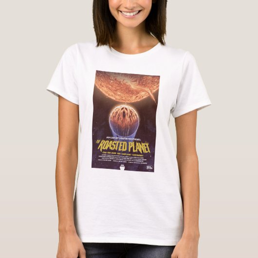Sci-Fi Horror Filmrecensie, De geroosterde planeet T-shirt (Voorkant)