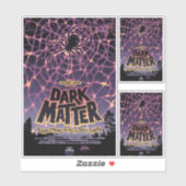 Sci-Fi Horror Filmreclame, Donkere Materie Sticker (Vel)