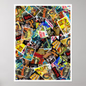  sci-Fi & horror-Poster collage Poster (Voorkant)