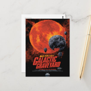 Sci-Fi Horrorfilm-advertentie, Galactische Begraaf Briefkaart