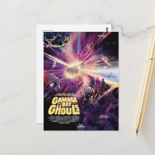 Sci-Fi Horrorfilm-advertentie, Gamma Ray Ghouls Briefkaart