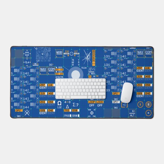 Sci-Fi Human Computer Interface Bureaumat (Keyboard & Muis)
