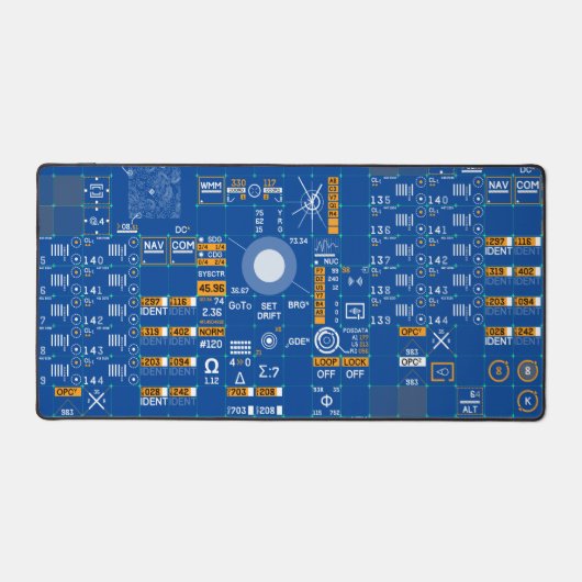 Sci-Fi Human Computer Interface Bureaumat (Voorkant)
