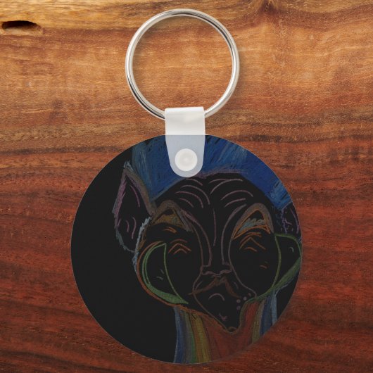 Sci-fi Hybrid Keychain (Voorkant)