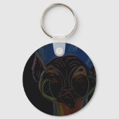 Sci-fi Hybrid Keychain (Achterkant)