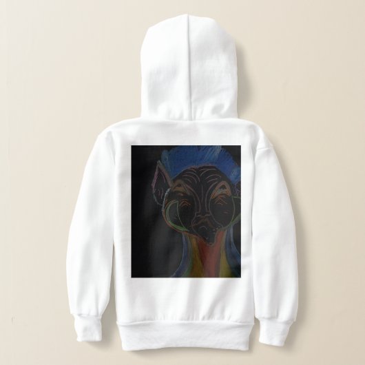 Sci-fi Hybrid Kids' Pullover Hoodie (Laag Achter)