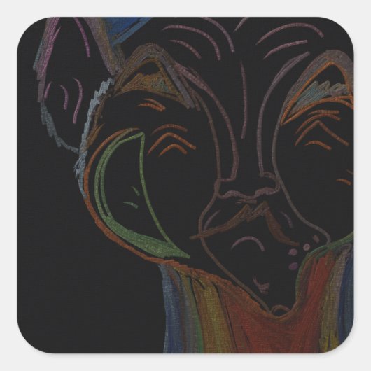 Sci-fi Hybrid Stickers (Voorkant)