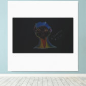 Sci-fi Hybrid Stretched Canvas (Insitu (Houten vloer))