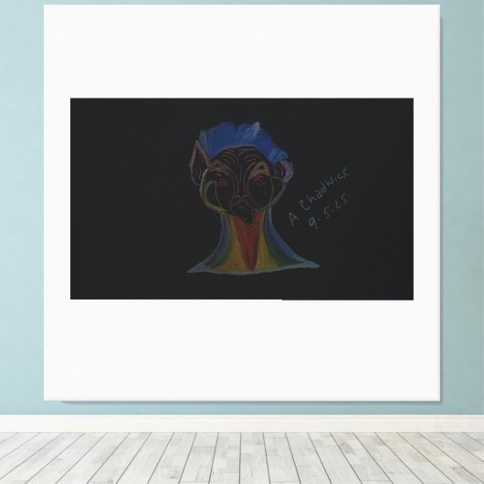 Sci-fi Hybrid Stretched Canvas (Insitu (Houten vloer))