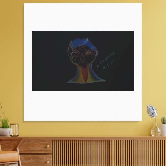 Sci-fi Hybrid Stretched Canvas (Insitu (Woonkamer))