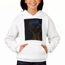 Sci-fi hybride kids pullover hoodie