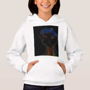Sci-fi hybride kids pullover hoodie