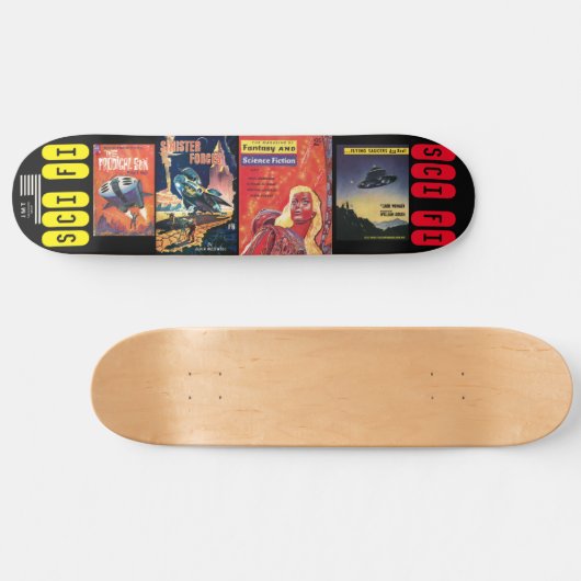 Sci Fi JMTSK8 KOOLKID MERCH 8 1/4" Skateboard Deck (Horizontaal)