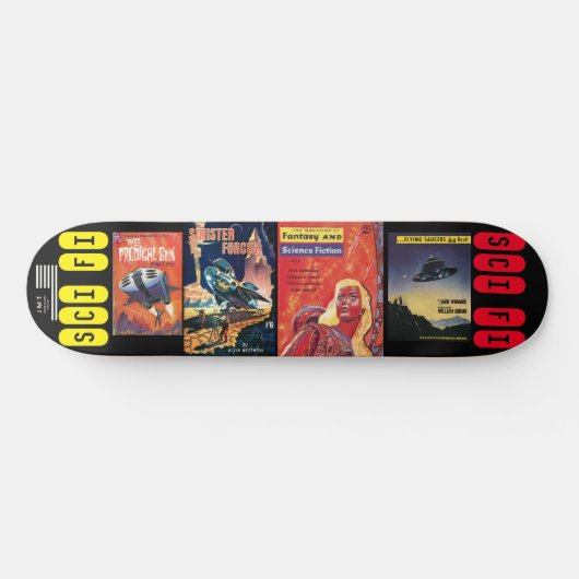 Sci Fi JMTSK8 KOOLKID MERCH 8 1/4" Skateboard Deck (Horizontaal)
